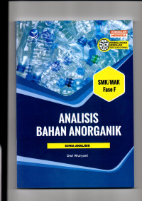 Image of ANALISIS BAHAN ORGANIK - KIMIA ANALISIS FASE F